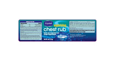 Principal Display And Drug Fact Panel (Chest Rub (1) Page 001)